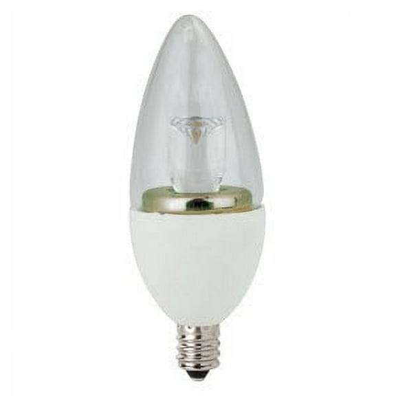 Tcp Led5e12b1130k Single 5 Watt Clear Dimmable B11 Candelabra (E12) Led Bulb - Clear
