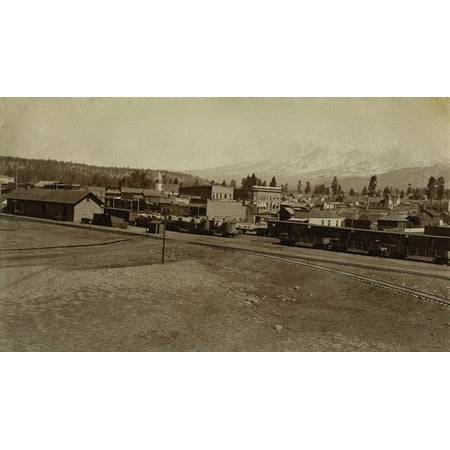 Flagstaff Arizona Ca 1890S Flagstaff - This City Is Situated On The Line Of The A & P Railroad 344 Miles West Of Albuquerque And Is The Best Town On The Line For A Distance Of 600 Miles It Has A