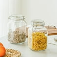 thumbnail image 2 of Mainstays Kitchen Food Storage 67-Ounce Clear Glass Lock Lid Jar, 2 of 5