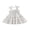 White Heart, variant on Toddler Baby Girl Summer Smocked Dress Sleeveless Tie-up Heart Watermelon Shell Ruffle A-line Dress Beach Sundress
