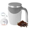 thumbnail image 1 of Tasse à Café à Agitation Magnétique Automatique en Acier Inoxydable, 1 of 4