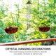 thumbnail image 5 of Crystal Hanging Decorations Round Ball for Home Transparent Crystal and Bronze Hanging Decoration 1Pack, 5 of 5