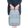 thumbnail image 3 of Mochila Mujer Mochila Mujer Lindas Orejas De Conejo Mochilas Escolares Gran Capacidad Para Vacaciones (Azul), 3 of 4