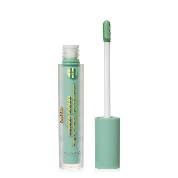 Lottie London Colour Cloud in Minty Fresh, Longwear Matte Liquid Eyeshadow, 0.10 fl oz