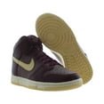 thumbnail image 4 of Nike Dunk High Womens Shoes Size 6.5, Color: Plum Eclipse/Pale Vanilla, 4 of 5