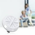 thumbnail image 4 of Ultrasonic Turbo Washing Machine Portable Travel Washer Air Bubble And Rotating Mini Washing Machine, 4 of 8