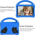 thumbnail image 4 of SaniMore 7 inch Universal Kids Case for Galaxy Tab A 7.0 (SM-T280/T285) & Tab 4/3 7.0 SM-T230/T231/T210/P3200 & Tab E/3 Lite 7.0 SM-T113/T110, Shockproof EVA 【Handle & Stand】 Protective Cover, Blue, 4 of 8
