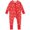 R/1683Watermelon Red, variant on Vividxx Boys Rompers Jumpsuits Onesie One-Pieces For Stylish Comfortable Baby Bodysuit O-Neck For Everyday Wear Crawling And Sleeping For Newborn Solid Color Toddler Leisure Dailywear