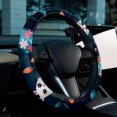 thumbnail image 6 of Easter 14.5 Inch Printing PVC Leather Car Wheel Cover Steering Wheel Covers Auto Accessories, 6 of 6