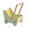 thumbnail image 3 of JC Toys - Twiggly Toys - Deluxe Wood Push Cart, 3 of 10