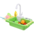 thumbnail image 4 of KAKOWELY 1 juego de simulación de lavavajillas eléctrico con agua corriente, vajilla de cocina, juguete, 4 of 5