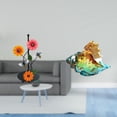 thumbnail image 2 of Soporte para toallas con forma de concha marina, decoración artística, estatua artesanal, adorno antideslizante, estante vertical para pañuelos de pap, 2 of 8