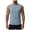 Blue, variant on Men's Sleeveless Shirts Cotton Workout Tank Tops Casual Muscle Vintage T Shirt Summer Beach Tee Loose Fit(Dark Gray,XL)