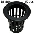 thumbnail image 5 of Joernso 50Pcs Garden Mesh Net Pot Hydroponic Basket Planting Nursery Root Fixing Holder, 5 of 8