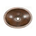 thumbnail image 3 of LR17FDB Round Under Counter Hammered Copper Sink, 3 of 3