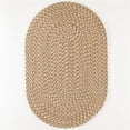 thumbnail image 1 of Rhody Rug CD56R048X072 4 x 6 ft. Camden Tweed Oval Rug, Natural, 1 of 1