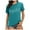 Light Blue, variant on TSADFHJI Peplum Tops for Women Plus Cat T Shirts for Women Cute Cat Graphic Tees Cat Lover Gift Shirt Summer Short Sleeve Tops M