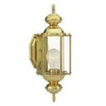 thumbnail image 1 of Augusta Outdoor Uplight, 5.5 x 14.375 in. Solid Brass, 1 of 1
