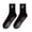 A-Black50, variant on Yuanlong Women Socks Mid-Calf Yoga Non Dot Grip Socks Embroidery Bow Sports Fitness Hosiery