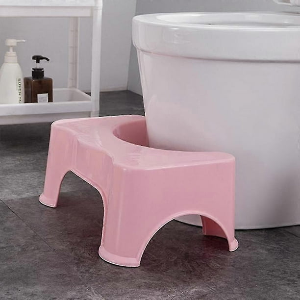 Taburete de plástico para pies Taburete para niños Taburete de inodoro antideslizante para ancianos Artefacto de baño agachado