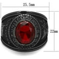 thumbnail image 2 of Untamed Pack Marines Ring-Polished Steel, Black or Gold Plating, 2 of 6