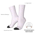 thumbnail image 6 of Honeii Kawaii Cat Paw Print Adult Socks,Crew Socks,Casual Calf Socks,Daily Wear Socks for Men & Women, Perfect for Sports, Casual and Everyday Use, 6 of 6