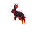 thumbnail image 6 of Cartoon Rabbit Fire Theme Stickers, Waterproof Rabbit Fire Theme Sticker for Water Bottle Laptop Phone Cases Planner Skateboard Luggage Helmet Party Favor Decor, Ideal for Adults Teens Teacher Rewards, 6 of 8