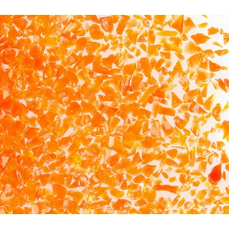 Oceanside 96COE Glass Frit - ORANGE OPAL MEDIUM