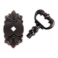 thumbnail image 3 of Utopia Alley HW273PLRB011 Vallia Drop Ring Cabinet Pull  Oil Rubbed Bronze  2.6 inch, 3 of 7