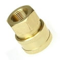 thumbnail image 1 of Pressure Washer Quick Release G3/8 Male/Female Fitting Coupling Probe Connector Female, 1 of 4