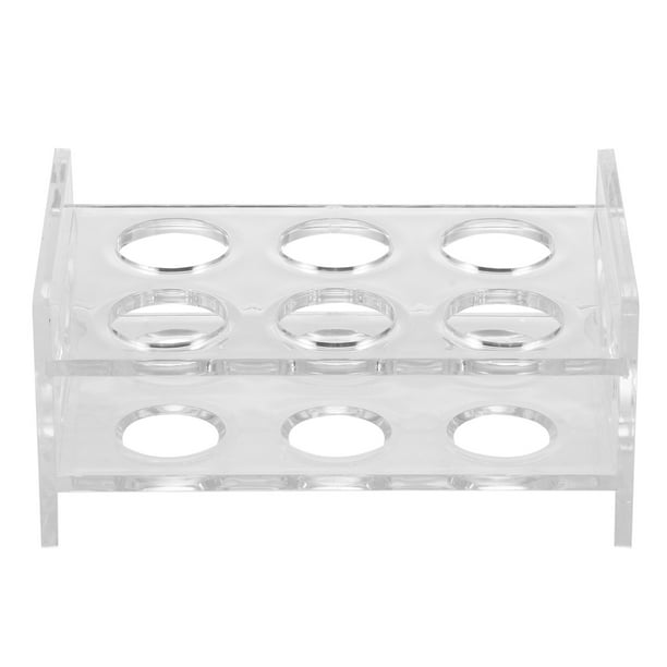 Soporte de gafas de chupas transparentes Copas de almacenamiento de tazas de whisky Siring Bandeja
