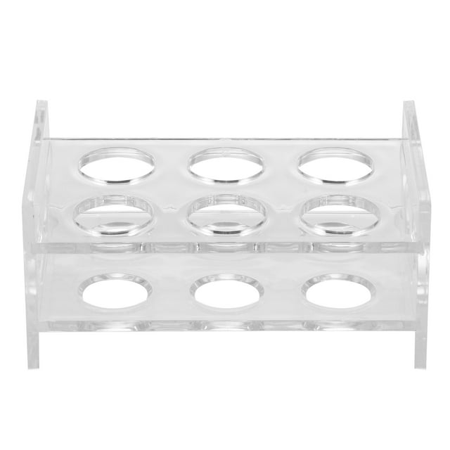 Acrylic Shot Glass Holder Transparent Liquor Cup Display Rack Drinkware for Bar