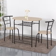 thumbnail image 2 of Muebles de Hierro Costway Conjunto de Mesa y 2 Sillas para Cocina, 2 of 10