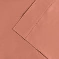 thumbnail image 3 of Superior 300 Thread Count Cotton Bed Sheet Set, King, Coral, 3 of 4