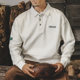 thumbnail image 1 of Polo clásico de estilo americano vintage para hombre, camiseta de manga larga de peso pesado para primavera y otoño, sudadera versátil con cuello redondo, 1 of 4