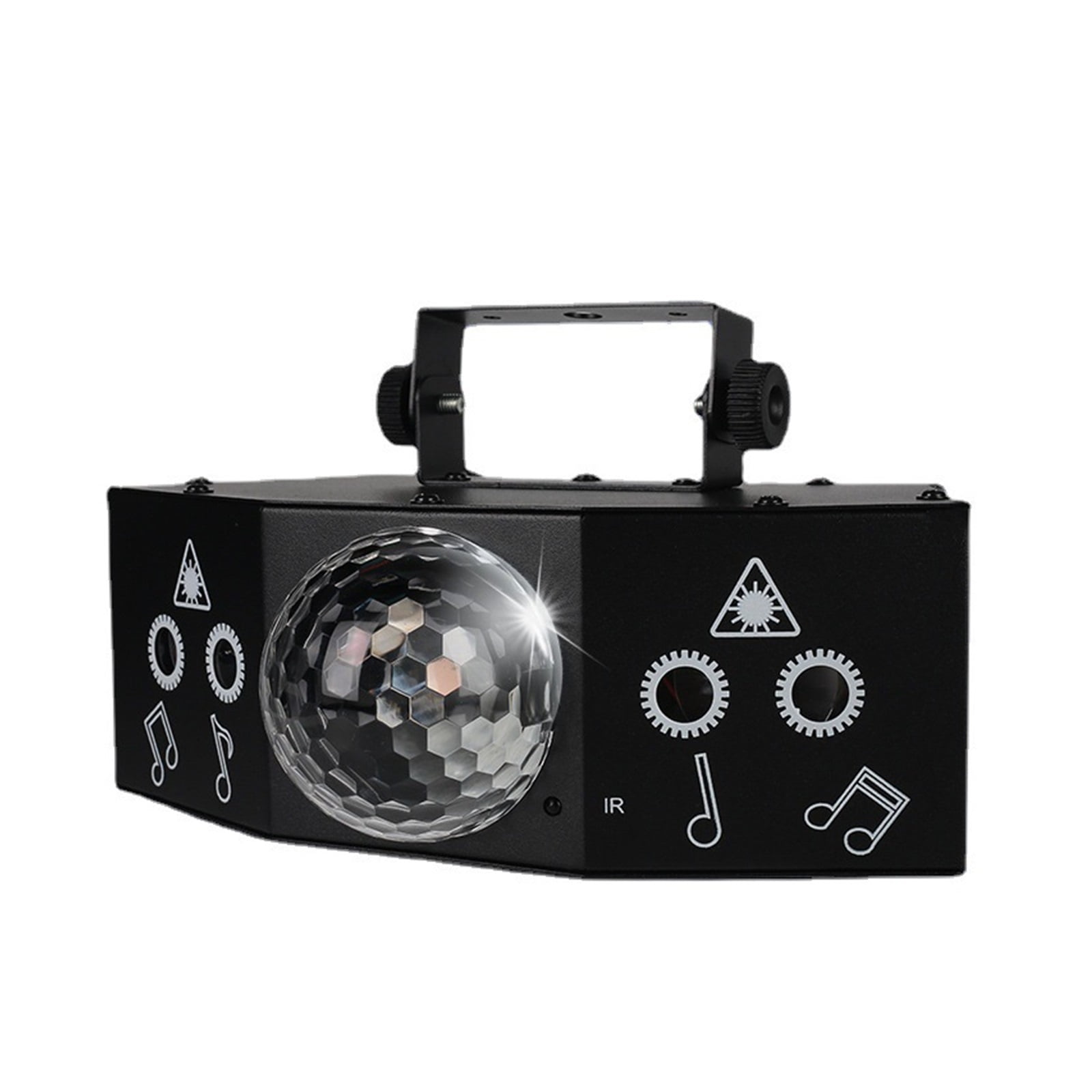 Stage Projector Disco Ball Voice Control Strobe DJ Controller Party Christmas Holiday Club Wedding Halloween Decoration ,Easy to Install