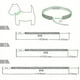 thumbnail image 2 of Sparkling Love: Heart-Shaped Pet Necklace - The Perfect Accessory for Your Furry Friend!, 2 of 5
