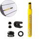 thumbnail image 5 of MTB Bicicleta De Carretera Tubeeles Neumático PRESTA Válvula Extender Universal Vacuum Neumático 50mm De Oro Sunnimix vástago de válvula sin cámara, 5 of 8