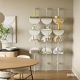 thumbnail image 2 of Umbra Solis Metal Display Shelf with 4 Adjustable Shelves, Sand, 2 of 7