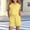 Yellow, variant on HBYJLZYG Kids Girls 2-Piece Summer Outfit, Sleeveless Hooded Top with Drawstring Shorts, Casual Activewear Set with Side Pockets, Solid Color for Everyday Wear