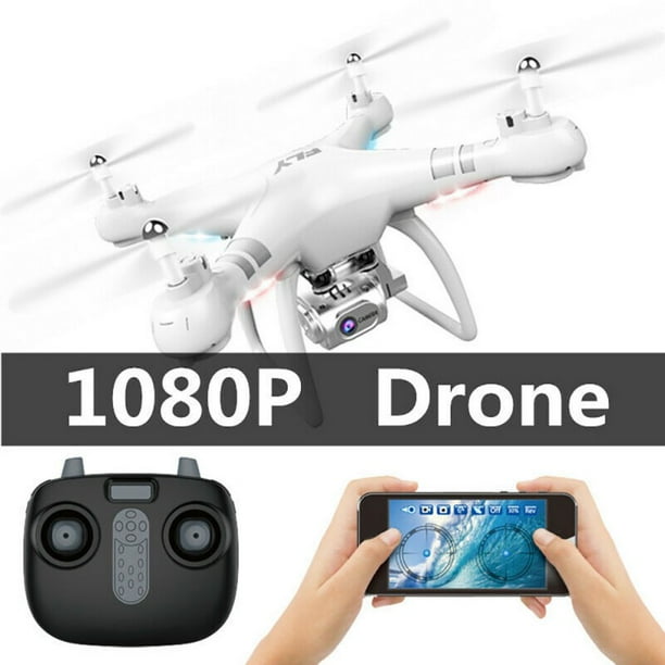 Remote Control Drones 2.4Ghz Large Quadcopter FPV HD Adjustable Camera Drone white