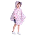 thumbnail image 4 of Kids Rain Poncho Hooded Jacket Rain Coat, 4 of 6