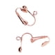 thumbnail image 5 of 12 Piezas Convertidor de Aretes de Clip con Resultados de Bricolaje Abierto de Bricolaje oro and rosa, 5 of 8