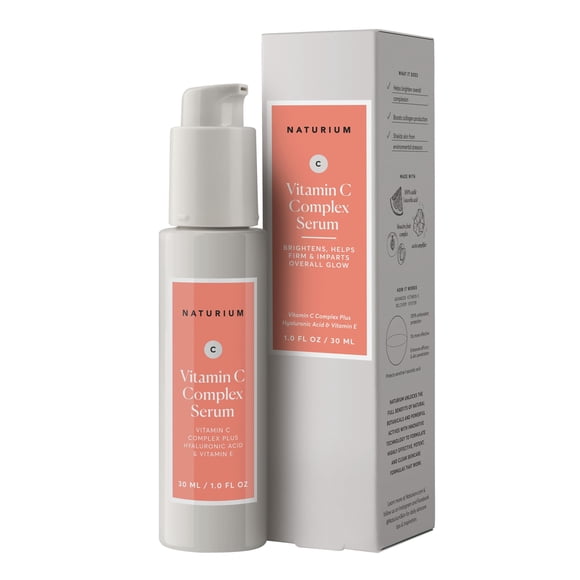 Serum facial Naturium Vitamin C Complex 30 mL con ácido hialurónico