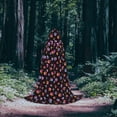 thumbnail image 5 of Honeii Animal Paw 1 Print Poncho Cape, Cloak Coat, Snuggly Hooded Wearable Blanket, Hooded Cape For Teenagers,Halloween Costumes-Large, 5 of 7