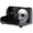 Black, variant on OSTBA Foldable Electric Food Slicer, 150W Meat Slicer for Home Use with Removable 6.7" Stainless Steel Blade, Adjustable Thickness (0-15mm) for Meat, Cheese, Bread, White