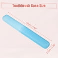 thumbnail image 4 of 2 Uds Estuches para Cepillos de Dientes para Viaje, Azul, 7.48"x1.06", 4 of 7