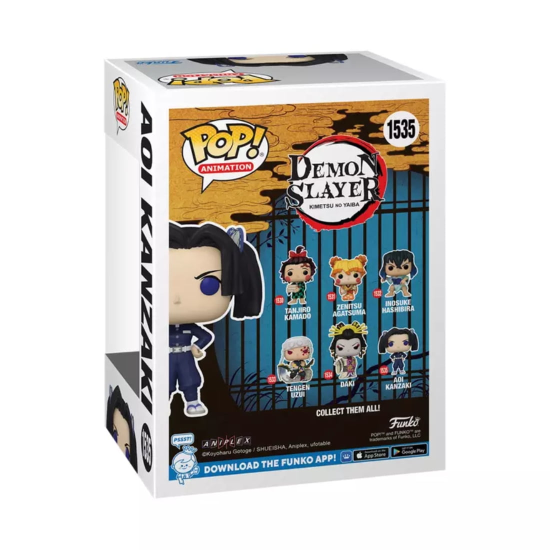 Funko Pop! Demon Slayer Chase Aoi Kanzaki #1535 - Walmart.com