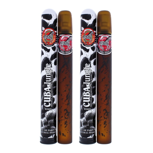 Cuba Aerosol EDP Cuba Jungle Zebra Paquete de 2 1.17 oz