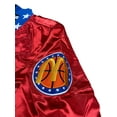 thumbnail image 4 of LeBron James Men's Headgear Classics McDonald's All American High School Satin Jacket (Small, Red), 4 of 7